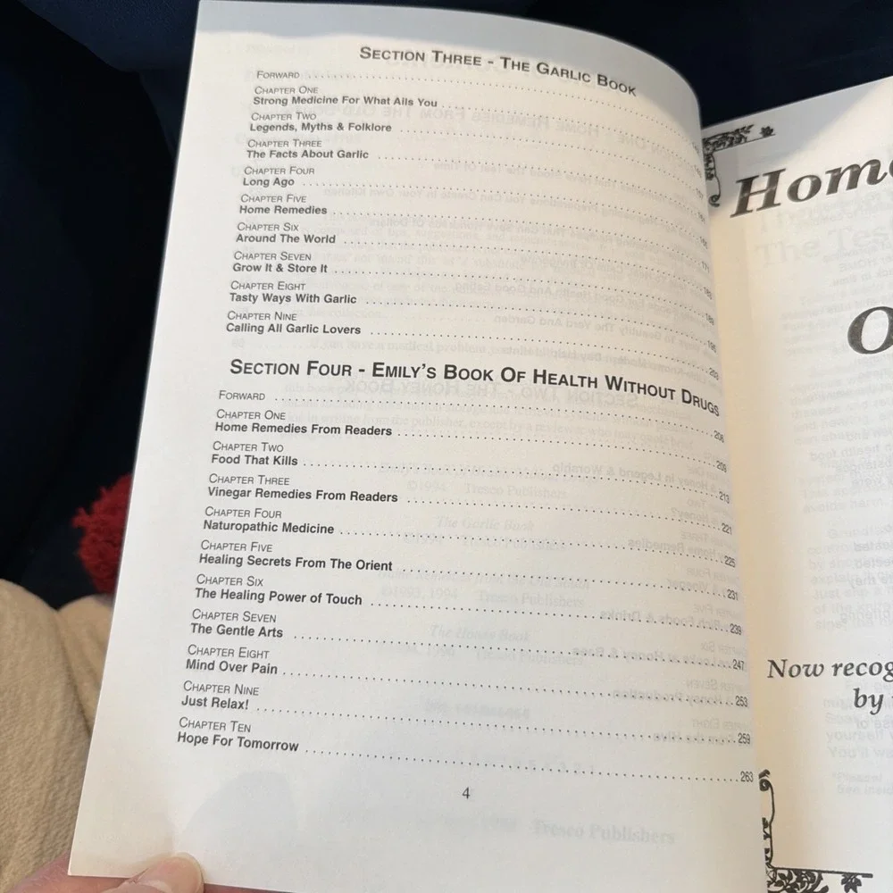 Vtg 1995 Emily Thacker's Collected Works Home Remedies Of The Old South And More